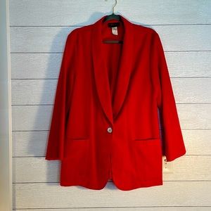 Red Lightweight Women’s Blazer